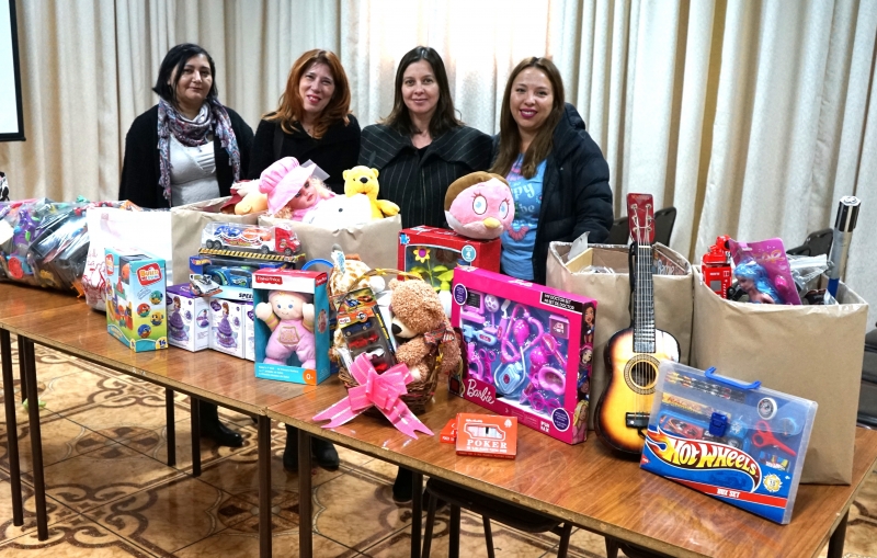 Exitosa campaña solidaria permitió entregar más de 200 juguetes a la Fundación Americana de Autismo