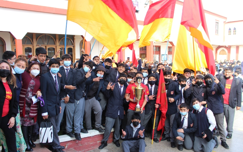 Alianza Roja Amarilla se coronó como ganadora en la Semana Salesiana