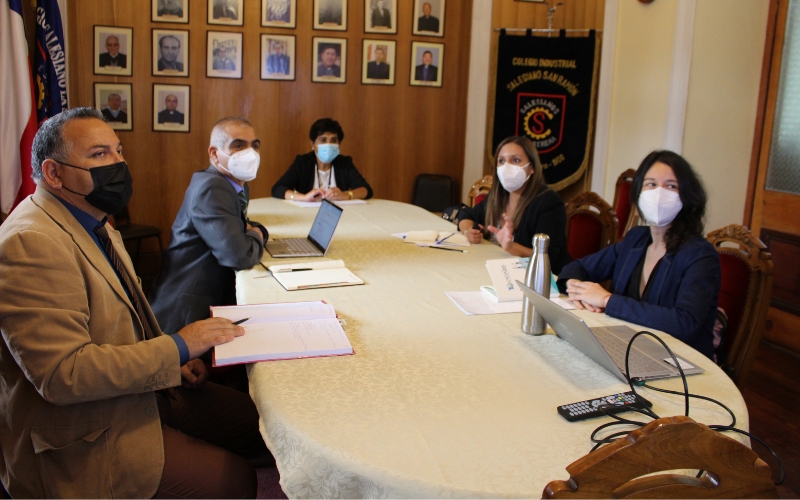 ONG Canales visitó el colegio para presentar su Plan de Trabajo 2022