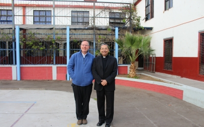 Visita Padre Salesiano Emilio Saga