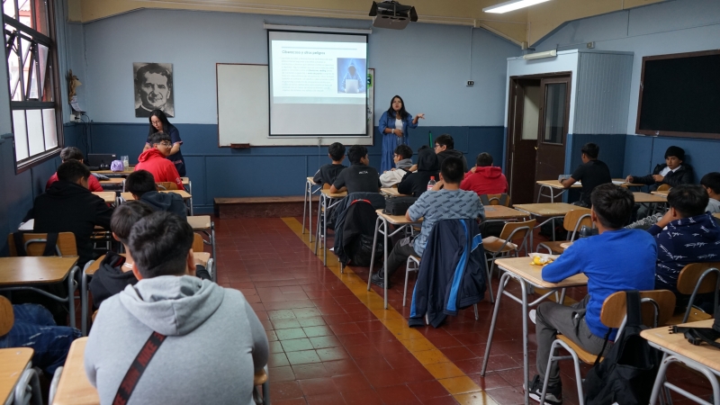 Salesianos La Serena reafirma su compromiso contra el ciberacoso con taller clave para estudiantes