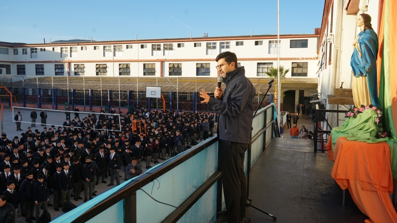 Padre David Rivera y su visita a La Serena: “El desafío es mantenernos unidos y fieles al carisma salesiano”