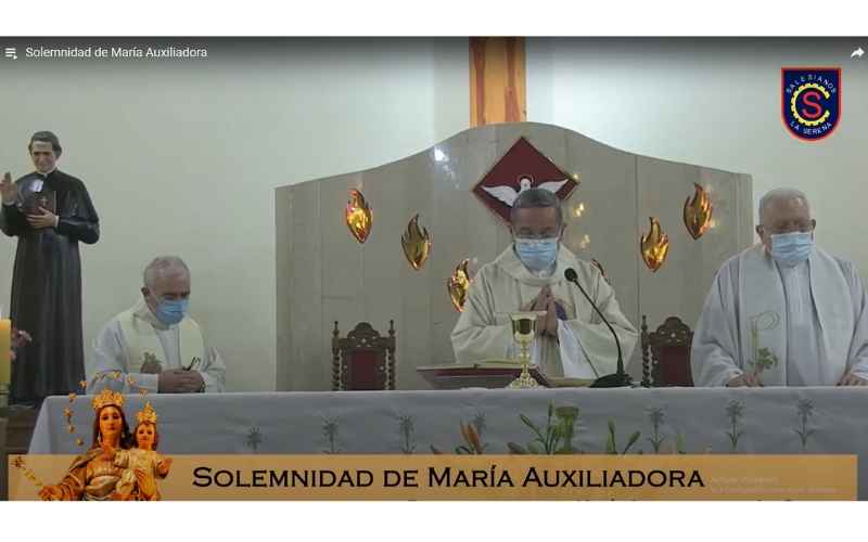 Presencia Salesiana de La Serena celebró en honor a María Auxiliadora