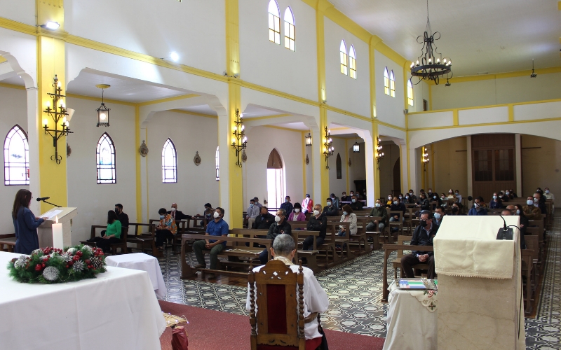 Comunidad Educativa Pastoral celebró Liturgia de Navidad