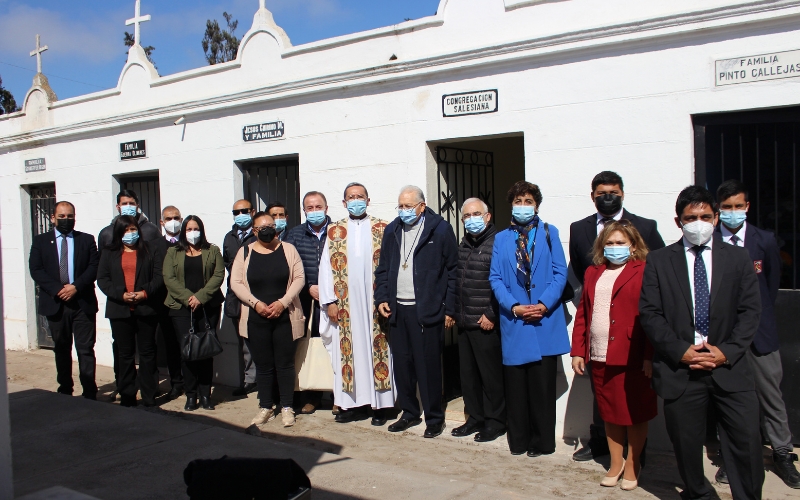 En Cementerio Municipal de La Serena realizan Romería en honor a salesianos consagrados y laicos difuntos