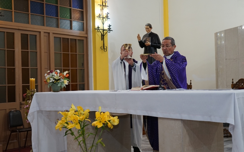 Presencia Salesiana de La Serena celebró misa en memoria del P. José Miguel Prieto