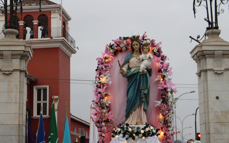Conoce la ruta del recorrido de María Auxiliadora por las poblaciones de La Serena