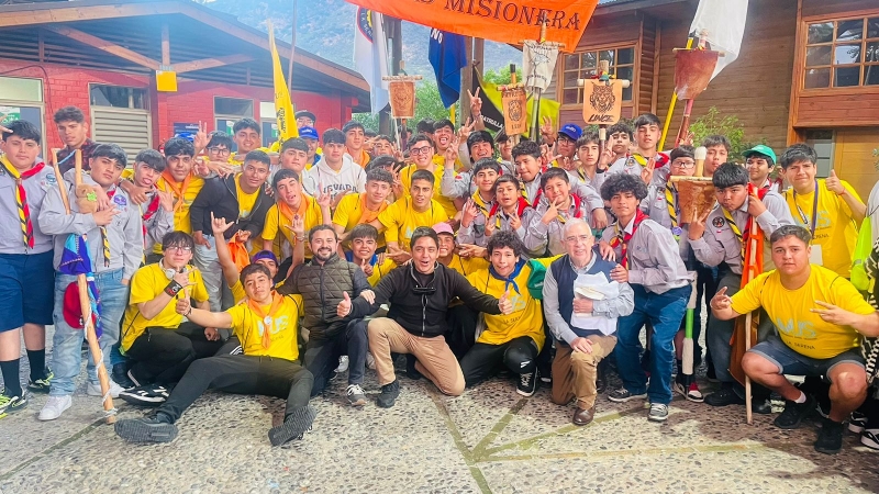 Más de 60 representantes de Salesianos La Serena celebran 50 Años de espíritu salesiano en Campobosco 2024