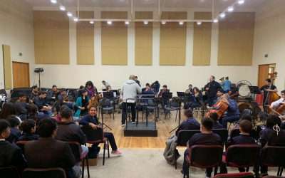 Banda Don Bosco asistió a Concierto en la Semana de la Educación Artística